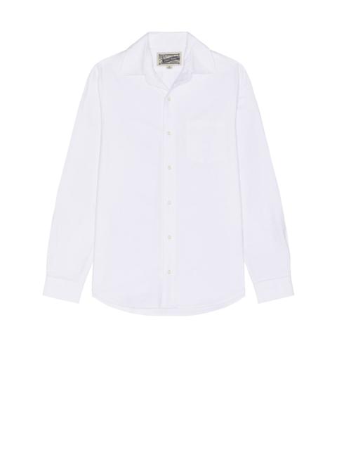 Schott Long Sleeve Oxford Shirt