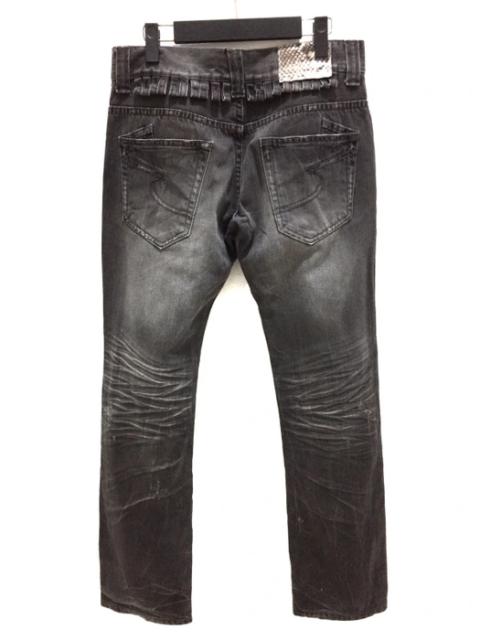 Other Designers Distressed Denim - SEMANTIC DESIGN Bondage Punk Rock Casual Pant