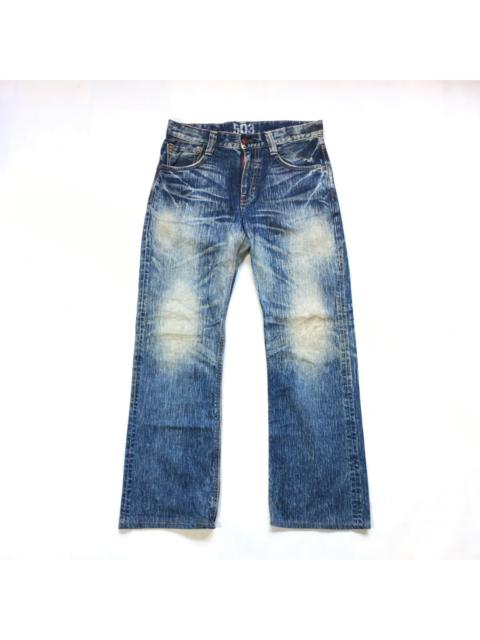 Other Designers Edwin Blue Trip Indigo 503 Raw Fades Jeans