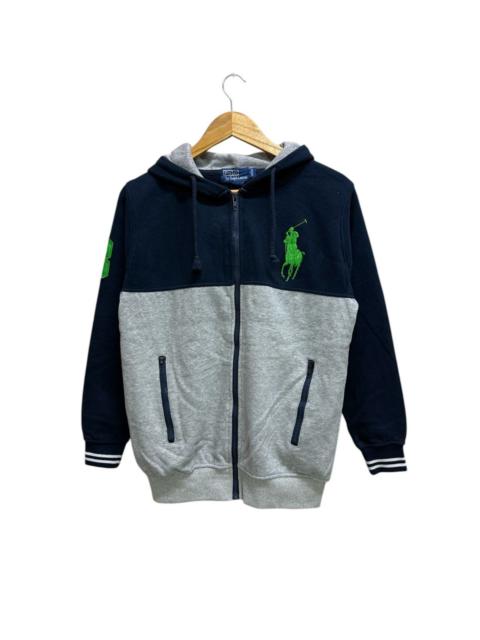 Polo Ralph Lauren Polo by Ralph Lauren Two Tone Colour Zip Up Sweater Hoodie