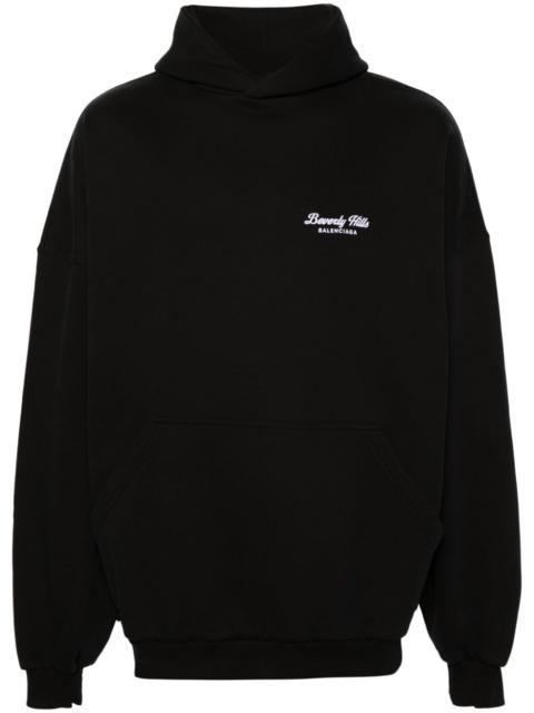 BALENCIAGA Balenciaga Women Logo Cotton Hoodie