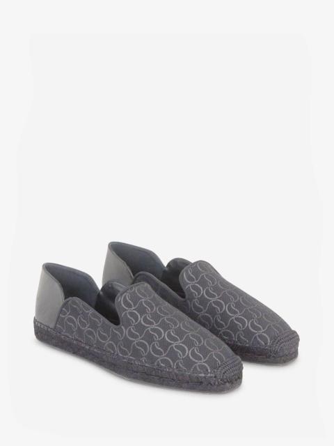 Christian Louboutin Christian Louboutin Espadon CL Jacquard Grey Espadrilles