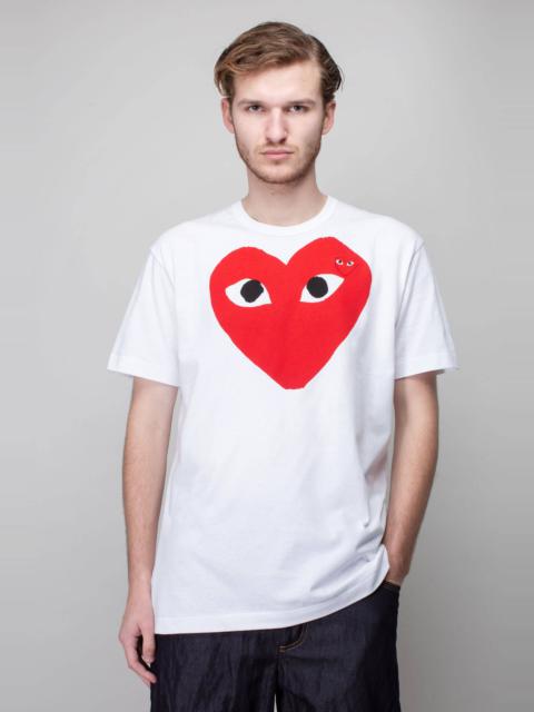 Comme des Garçons PLAY Mens T-Shirt Short Sleeve Knit
