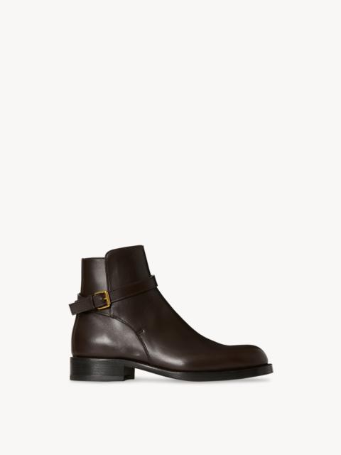 The Row Nobilis Buckle Boot in Leather