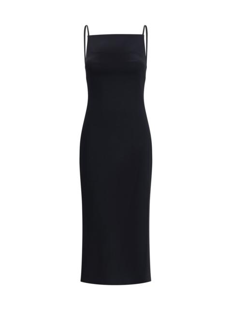 Givenchy Givenchy Women Midi Dress With Draped Back
