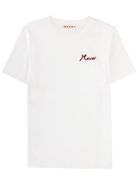 Marni Marni Women T-Shirt With Logo