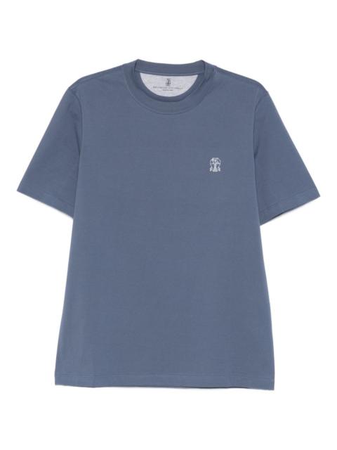 Brunello Cucinelli Brunello Cucinelli Men Logo Cotton T-Shirt
