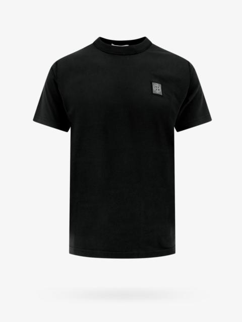 Stone Island Man T-Shirt Man Black T-Shirts