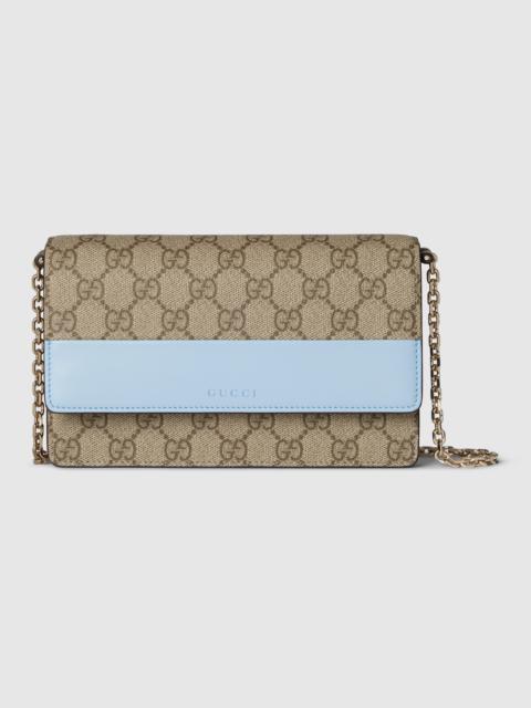 GUCCI GG Emblem wallet on chain