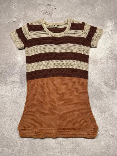 Burberry Vintage Burberry Striped Knit Sweater Tank Top Size XS