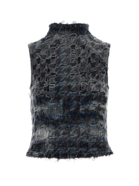 Diesel Diesel Women Multicolor Denim Top