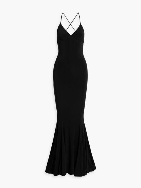 NORMA KAMALI Stretch-jersey gown