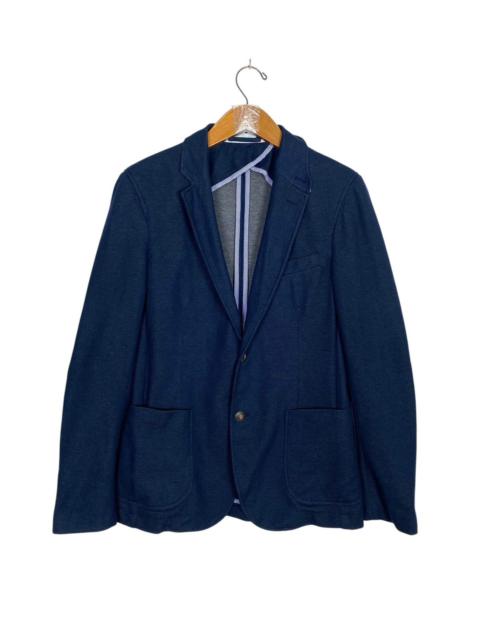 Other Designers Rare‼️ Zara Man Indigo Cotton Blazer