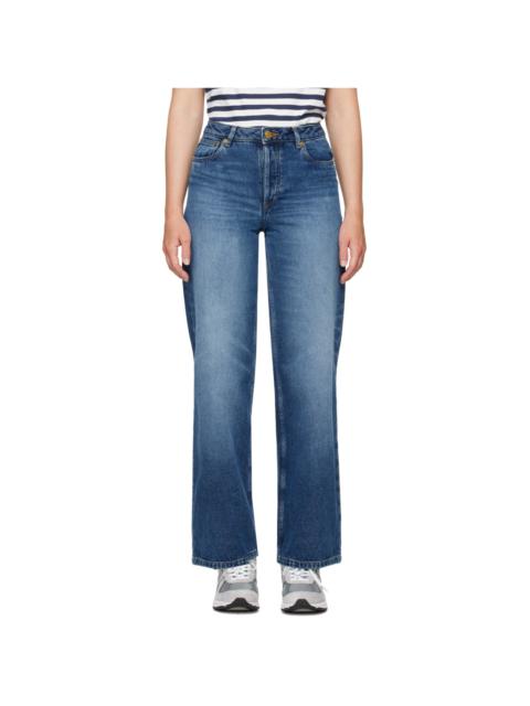 A.P.C. Blue Elisabeth Jeans