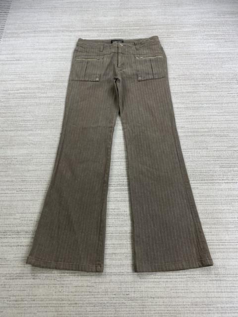 Other Designers If Six Was Nine × Japanese Brand × Vintage - Vintage Flared Johnpionir Jeans Harringbone Bush Pants
