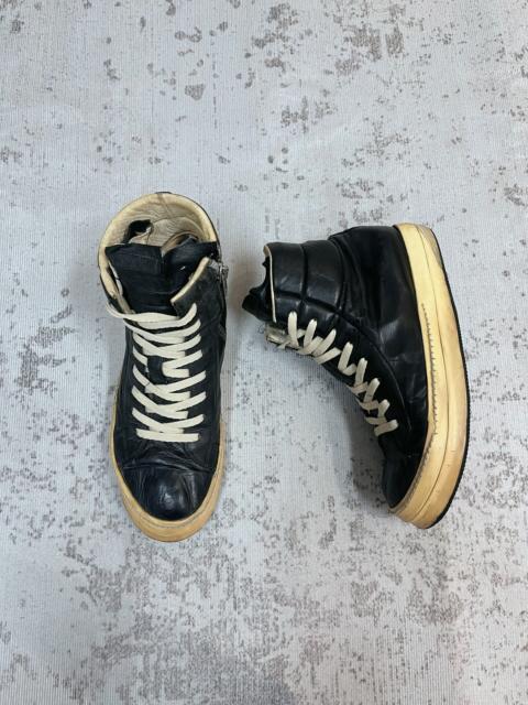 Rick Owens RICK OWENS GEOBASKET SNEAKER Black & White