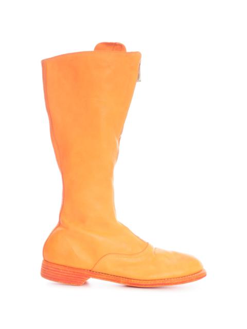 Guidi Guidi Women Front Zip Army Boots Sole Leather
