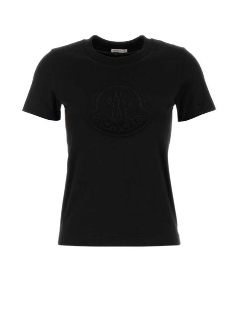 Moncler Moncler Women Black Cotton T-Shirt