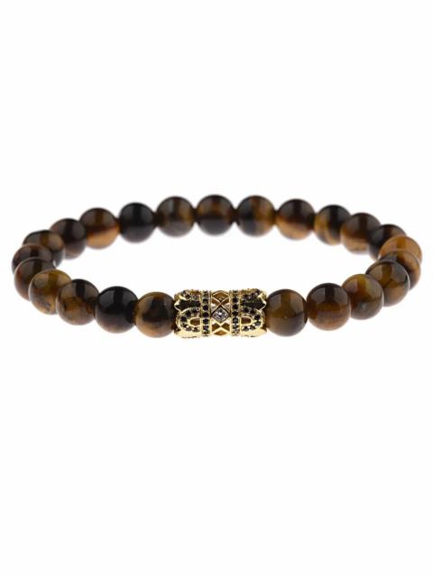 Other Designers Jewelry - Regal Bracelet - Tiger's Eye & Yellow Gold