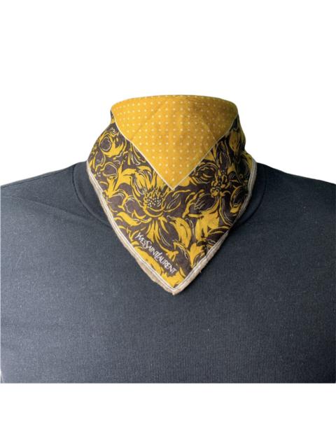 Other Designers Luxury - Yves Saint Laurent Scarf Handkerchief Neckerchief Bandana