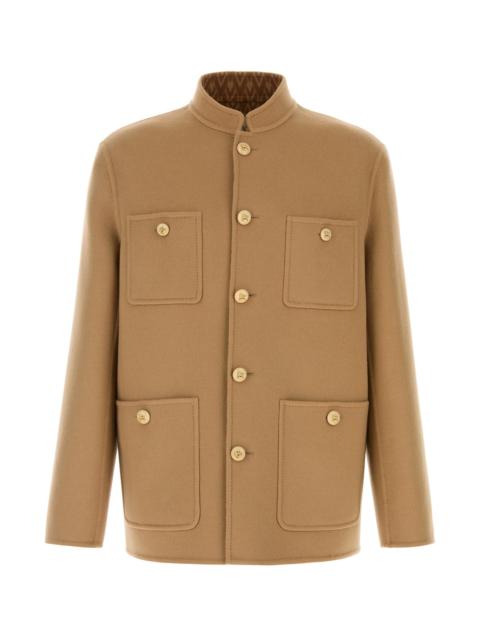 Valentino Camel wool blend jacket