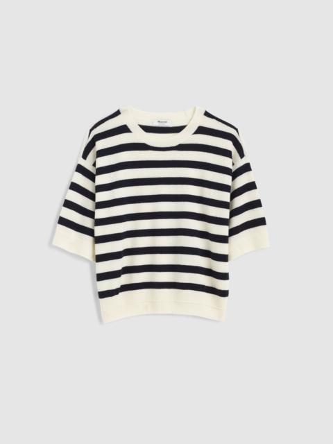 Madewell Relaxed Sweater Tee in 100% Cashmere