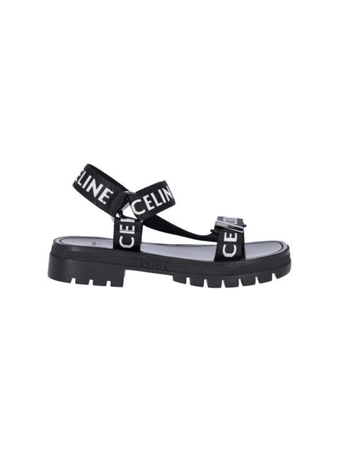 CELINE Celine Men Leo' Logo Sandals