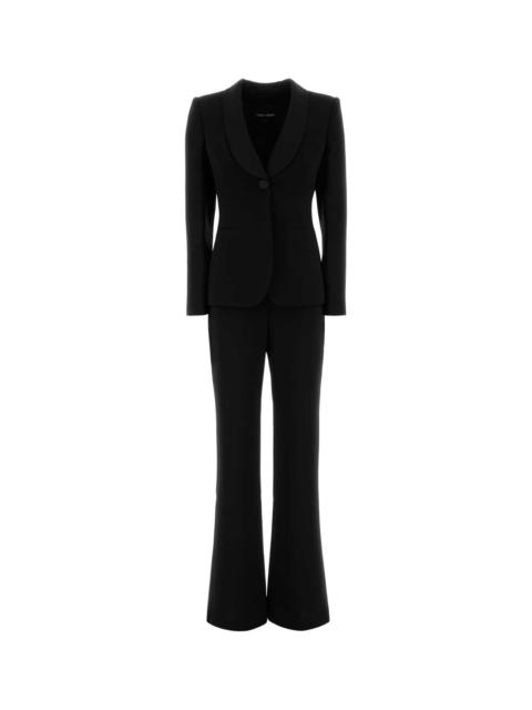 GIORGIO ARMANI Giorgio Armani Women Black Crepe Tailleur