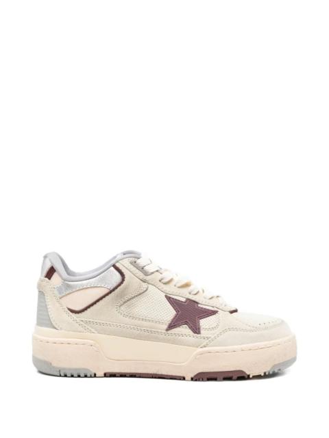 Golden Goose Golden Goose Women "Forty Two" Nabuk Upper And Toe Rubber Star Laminated Heel Leather Heel