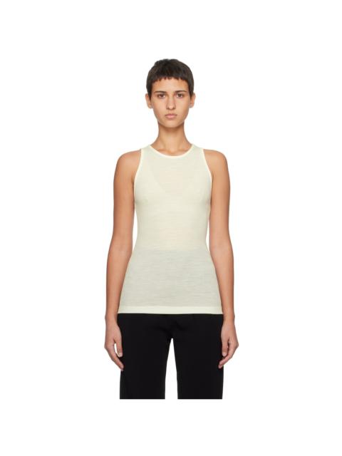 BITE Studios Off-White Crewneck Tank Top