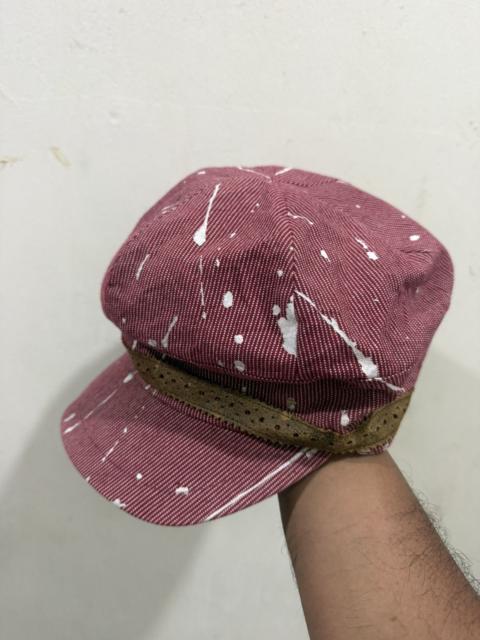 United Arrows Vintage Paint Splash United Arrow X TAMBU Hat Size 7