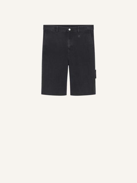 courrèges HAMMER DENIM SHORT