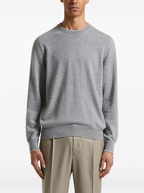 PESERICO round-neck ribbed sweater