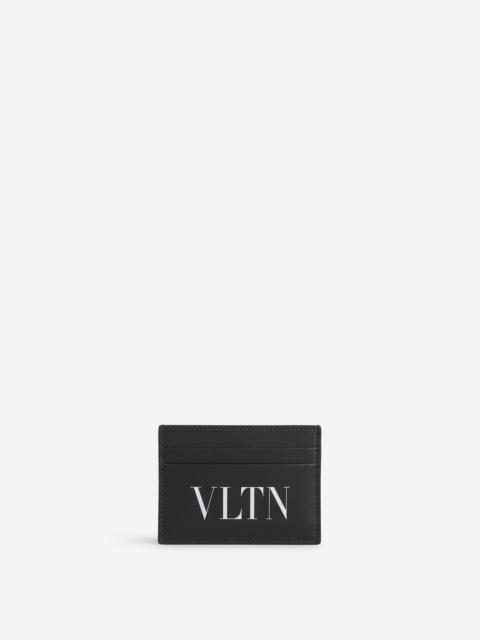 Valentino LOGO LEATHER CARD HOLDER