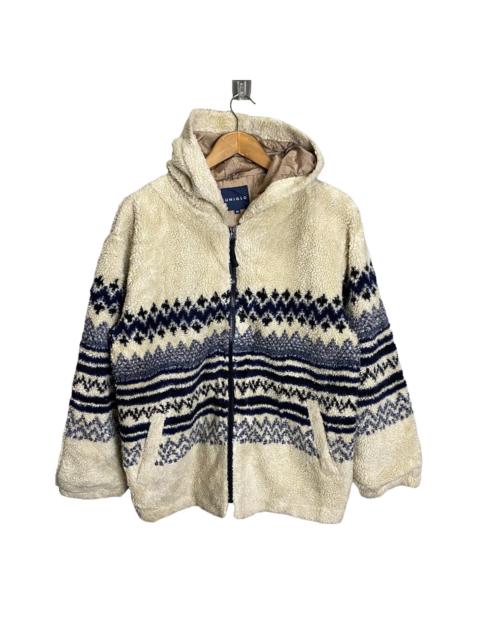 Other Designers Uniqlo fleece zipper hoodie jacket