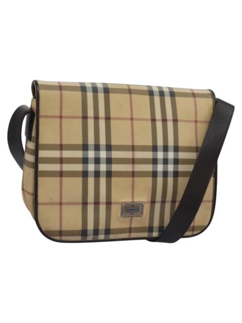 Burberry Burberry Nova Check Shoulder Bag Pvc Beige Brown