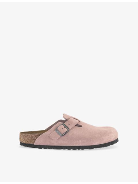 BIRKENSTOCK Boston Suede Clogs