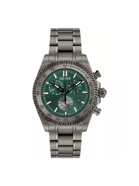 VERSACE Versace Chrono X Quartz Green Dial Men's Watch VE9K00624