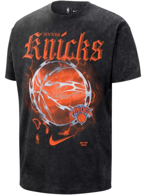 Nike Nike Men's New York Knicks Black OGC Halloween M90 T-Shirt