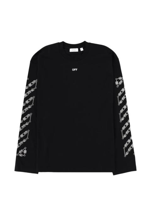 Off-White Off-white Long-sleeve Graphic T-shirt