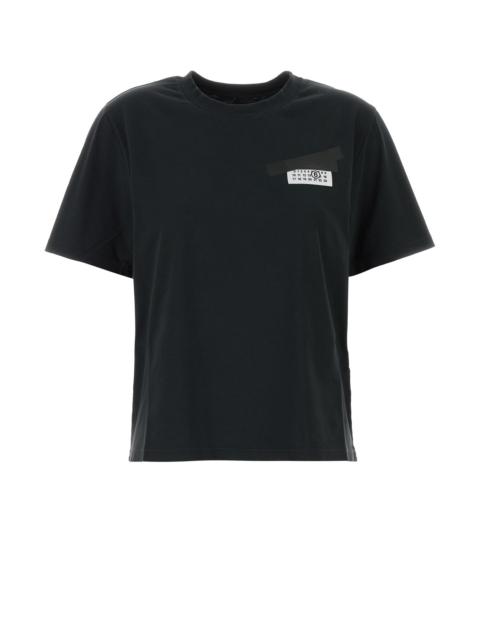 MM6 Maison Margiela Slate cotton t-shirt