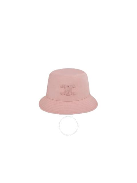 Celine Triomphe Bucket Hat In Cotton Gabardine