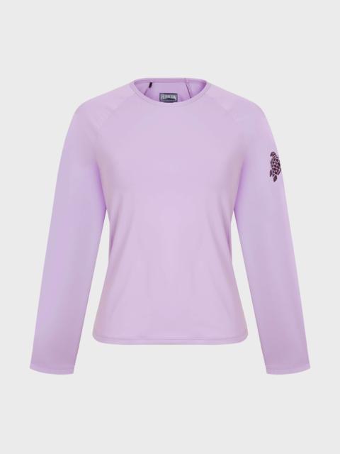 Vilebrequin WOMEN LONG SLEEVES RASHGUARD TOP SOLID