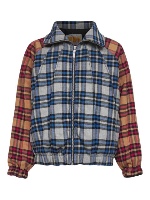 PDF Pdf Patchwork-check Raglan Jacket