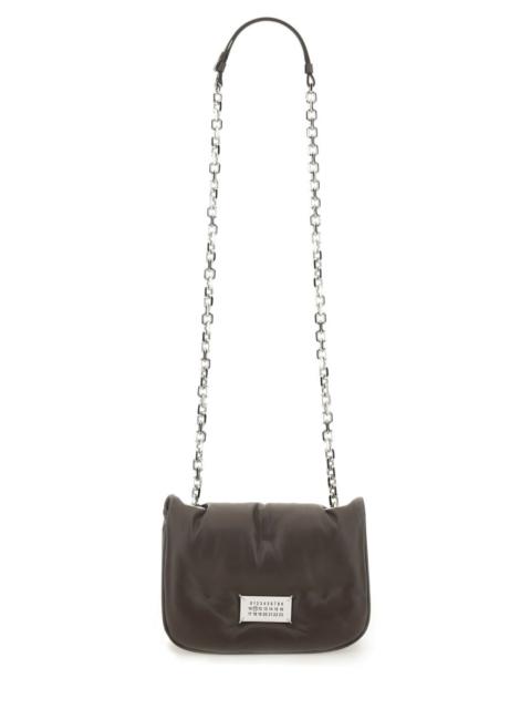 GLAM SLAM FLAP SMALL LEATHER BAG