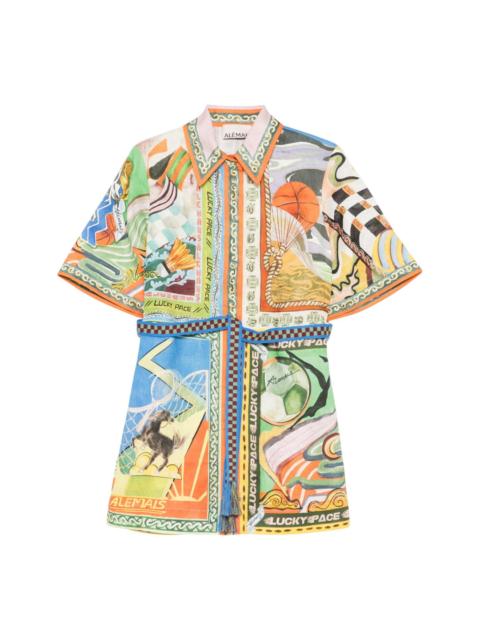 ALÉMAIS Lucky Pace Mini Dress