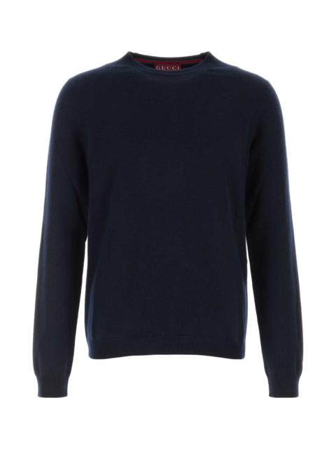 GUCCI Midnight Blue Cashmere Sweater
