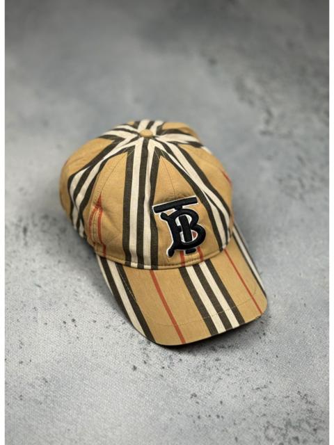 Burberry Burberry Vintage Check Cotton Monogram Motif Baseball Cap