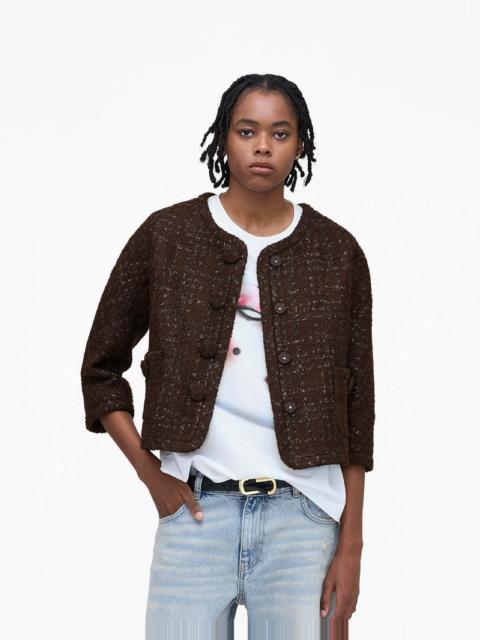 Marc Jacobs TWEED BACKWARDS LADY JACKET