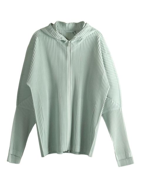 ISSEY MIYAKE Homme Plisse' Issey Miyake Men Pleated Zipped Hoodie